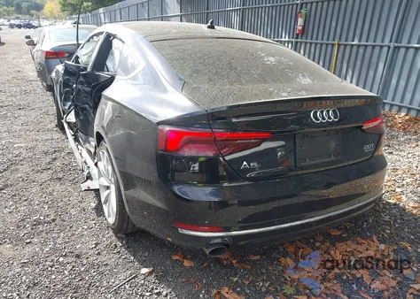 2018 Audi A5 2.0T Premium из США, поврежденный, VIN WAUBNCF5XJA086201